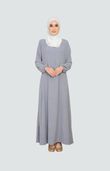 Classic Comfort: Jubah Cotton CEY Basic Plain for Everyday Wear
