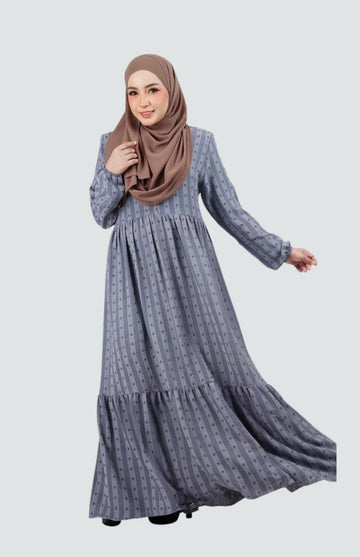 Alfaro Jubah - Stylish Dotted CEY Cotton Jubah for Women