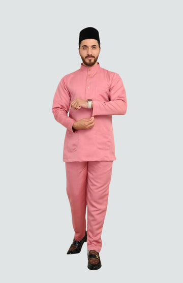 Sophisticated Modern Slim Fit Baju Melayu V2